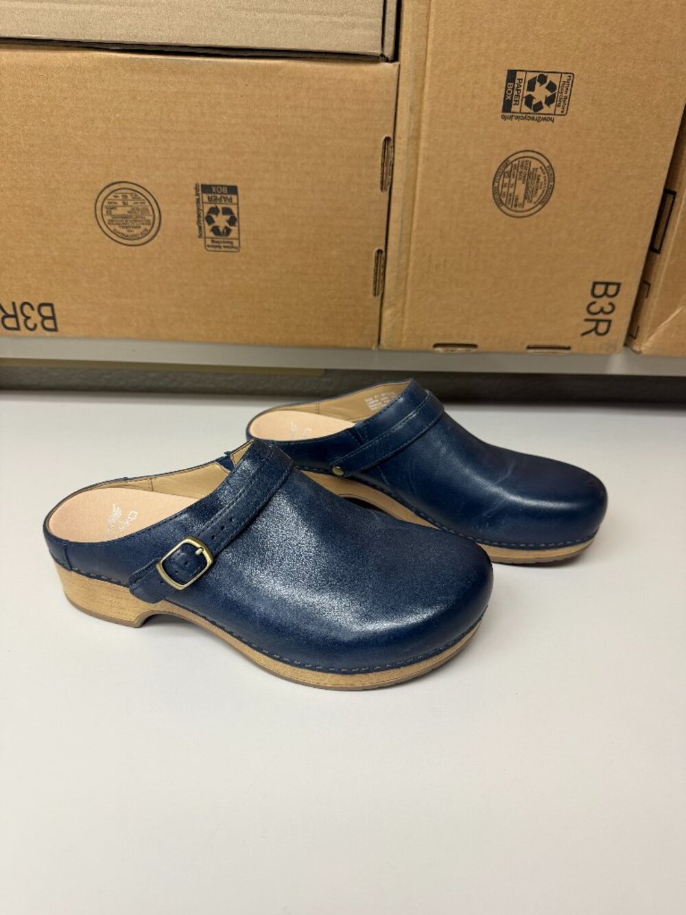Dansko Berry Clogs - navy blue - size 41
